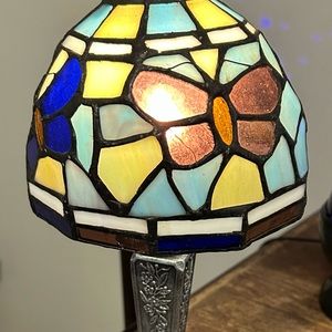 Tiffany style desk lamp, heavy duty!